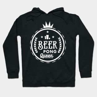 Beer pong queen Hoodie